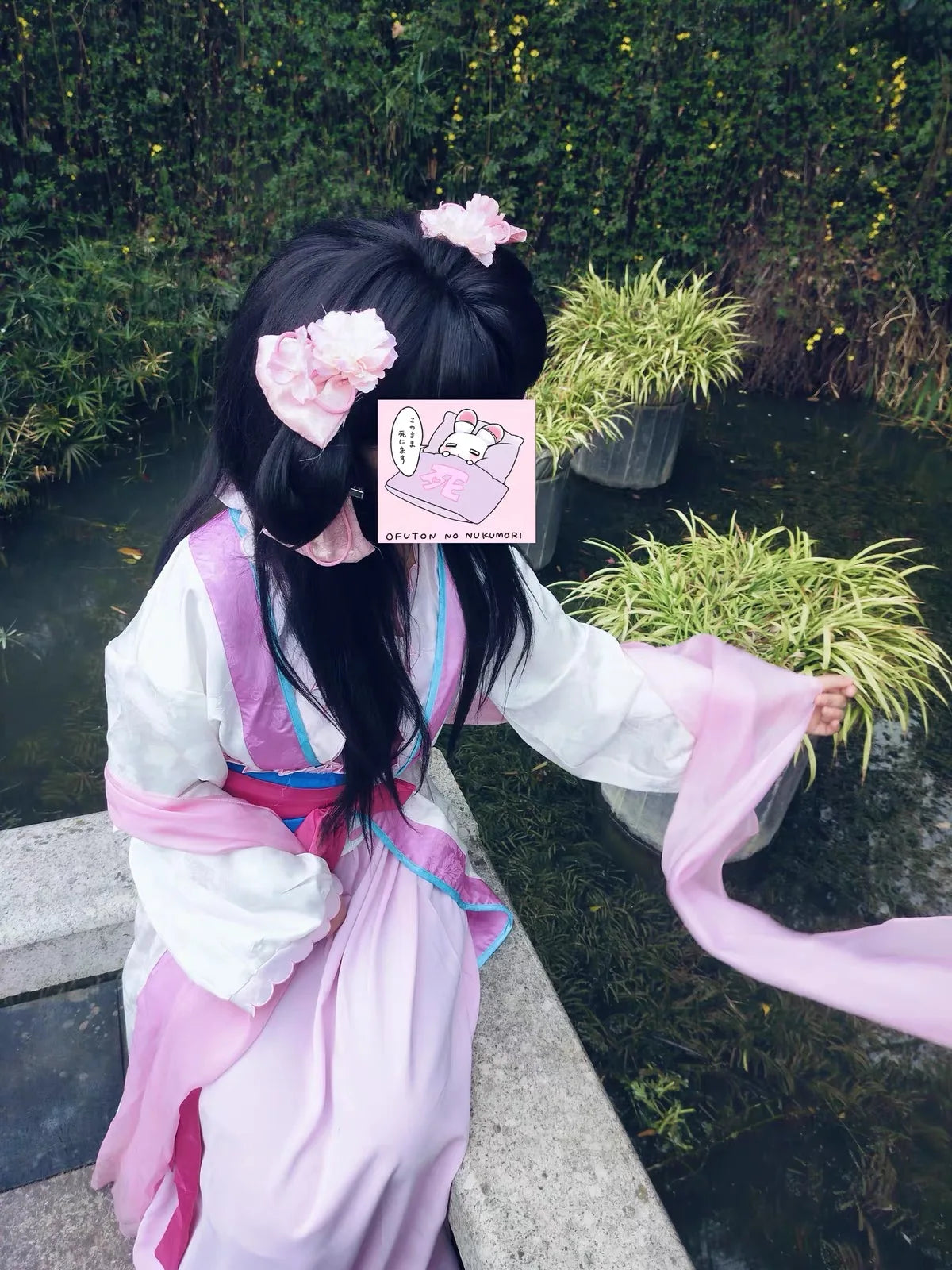 Anime The Apothecary Diaries Lady Lishu Cosplay Costume wig Hanfu Style Dress accessories for Women Halloween party suit