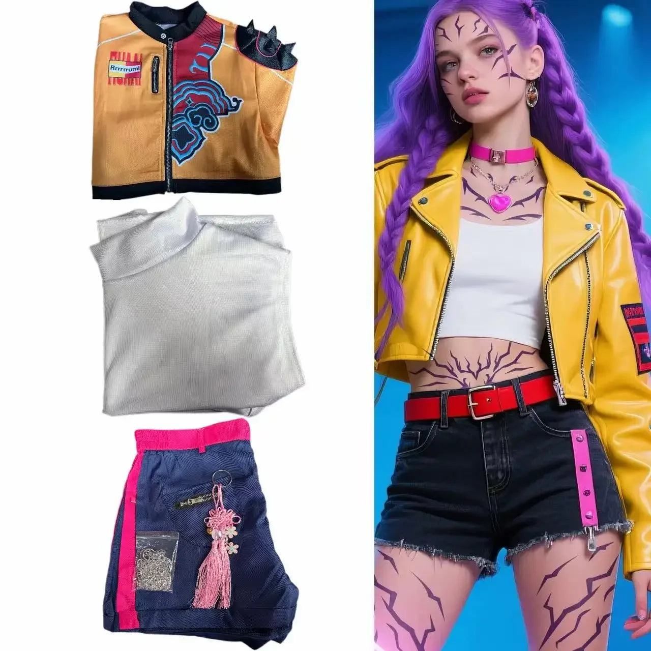 Mira Rumi Cosplay Costume - Sexy Goddess Uniform for Women