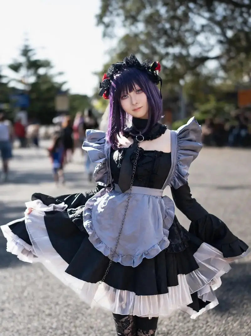 Marin Kitagawa Maid Cosplay Costume Dress Set