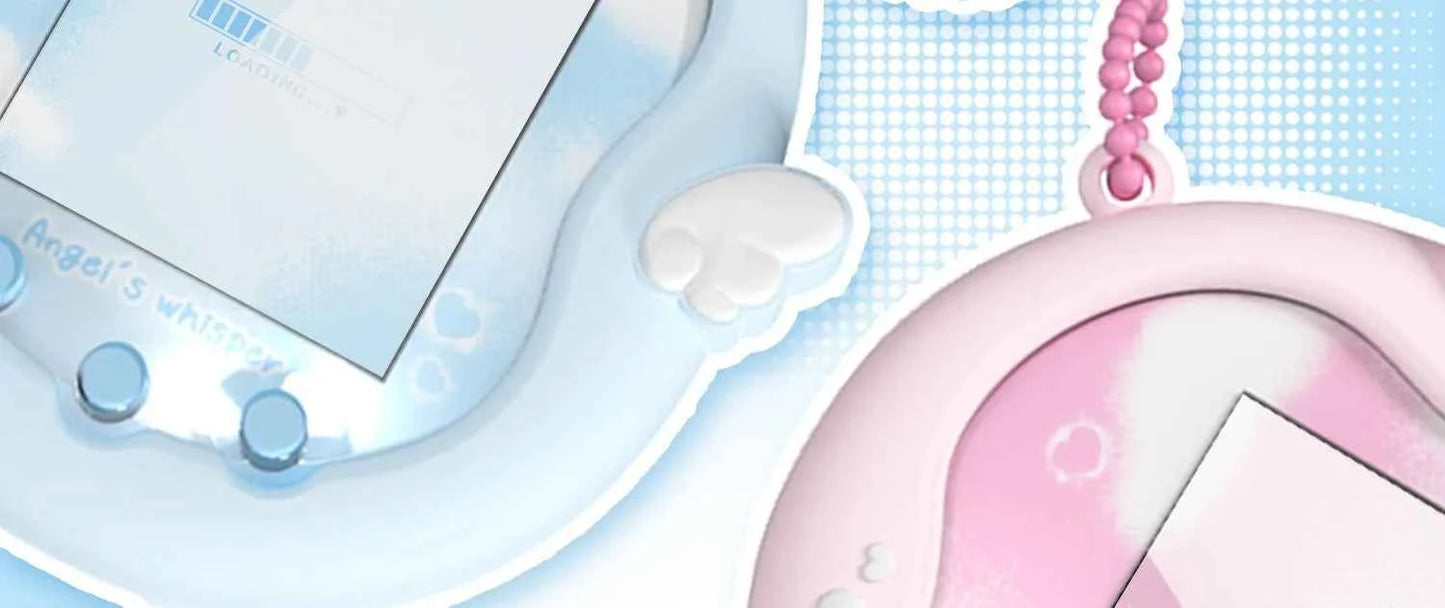 New Tamagotchi Uni Protective Cover Silicone Case Pet Toy Soft And Creative Angel Cartoon Design Cute With Sticker Gift Stock