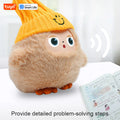 Interactive AI Plush Toy with Smart Voice & LED Eyes