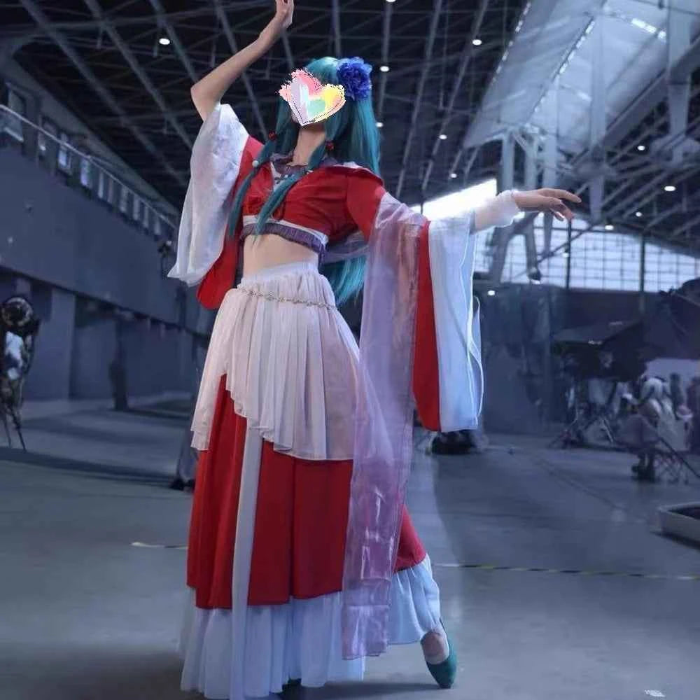 Anime The Apothecary Diaries Season 2 Maomao Cosplay Costume Moonlight Dance Dress Kusuriya No Hitorigoto Halloween Women