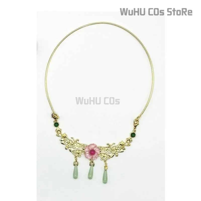 Maomao Necklace Hairpins Cosplay Accessories Anime The Apothecary Diaries Cosplay Ear Clips Props Headwear Girls Women Halloween