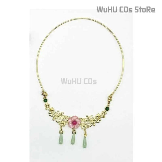 Maomao Necklace Hairpins Cosplay Accessories Anime The Apothecary Diaries Cosplay Ear Clips Props Headwear Girls Women Halloween