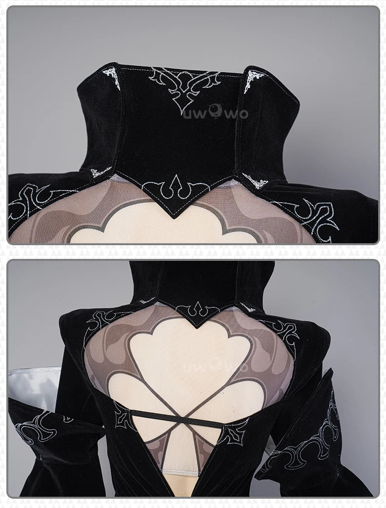 UWOWO 2B Cosplay Dress - Adult Game Character Outfit
