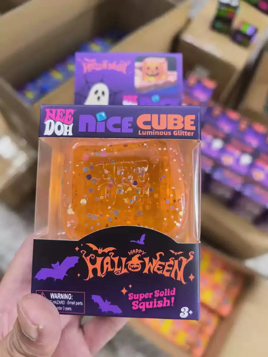 2026 New NeeDoh Halloween Pinch Tool Sensory Stress Relief Toy Relieve Stress Relaxation Gift Box Party Gift
