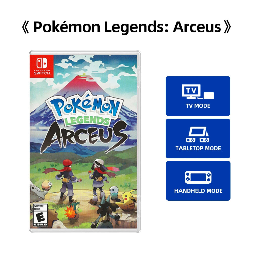 Nintendo Switch Game Deals Platformer Pokemon Legends Arceus Support 13 Languages TV Tabletop Handheld SS69 76.69 Random Cover / CHINA