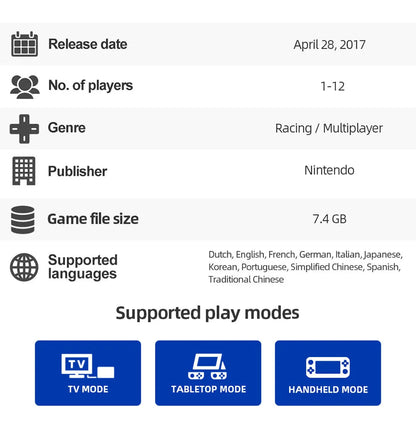 Mario Kart 8 Deluxe Nintendo Switch Game Deals 100% Official Original Physical Game Card Racing Genre for Switch OLED Lite SS69