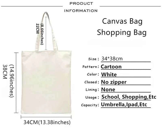 Wicked The Musical Inspired Black Tote Bag  Open-Top Shopper  Shoulder Bag for School, College, Travel & Gift-Giving