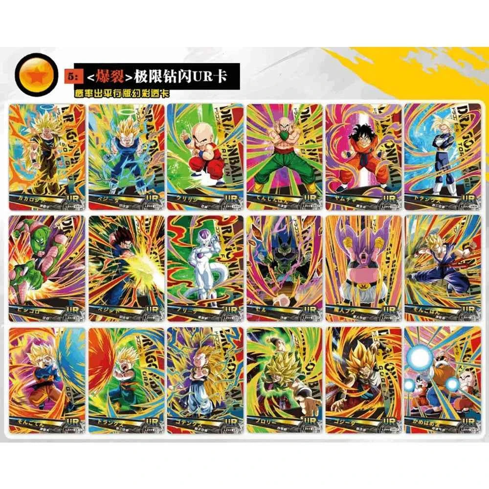 Japanese Anime Collection Card Fans' Favorite Hot Blooded Theme Creative Peripheral Character Card Children's Family Table Toys