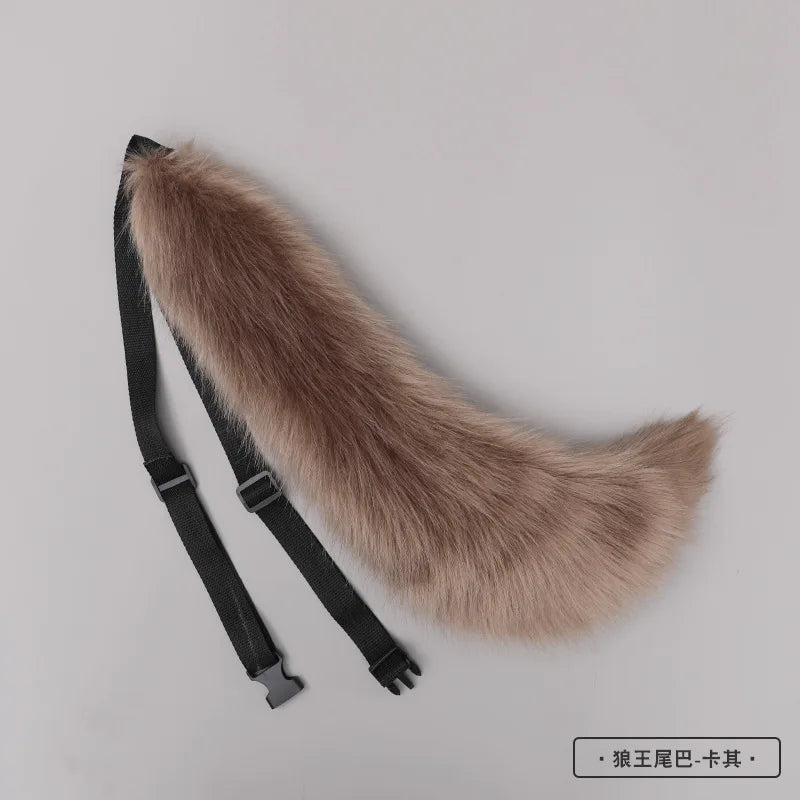 Handmade Faux Fur Fox Ears & Tail Cosplay Headband