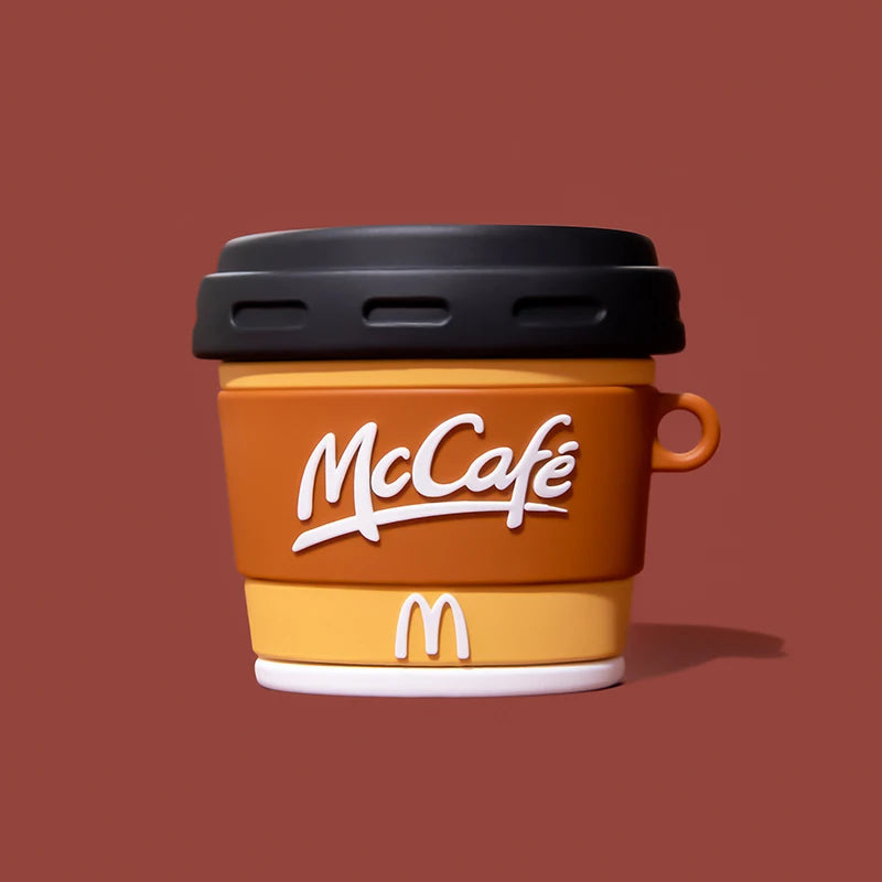 3D Coffee Ice Cream Cover for AirPods 4 Case Cartoon Cute Earphone Case for AirPods Pro 2 Charging Cover Silicone Soft Cover SS69