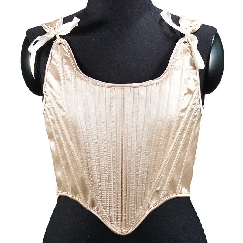 Lolita Corset Camisole Y2K Underbust Body Shaper Polyester Blend