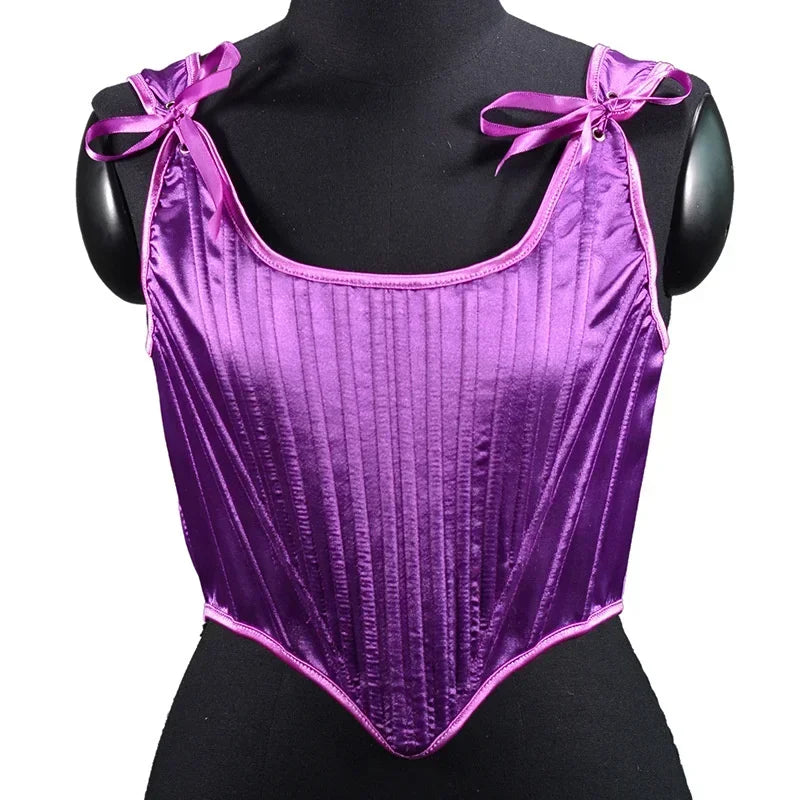Lolita Corset Camisole Y2K Underbust Body Shaper Polyester Blend