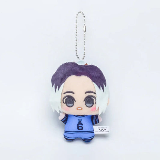 10cm New Blue Lock Plush Pendant KeyChain Isagi Yoichi Nagi Seishiro Mikage Reo Rin Itoshi Itoshi Sae Action Doll Toy Bag Gift SS69