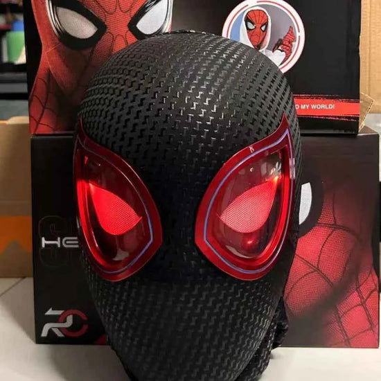 SpiderMan Superhero Launcher Spiderman mask Halloween Cosplay Spider-Man Launcher Suction Cup Ejection Christmas Birthday Gift