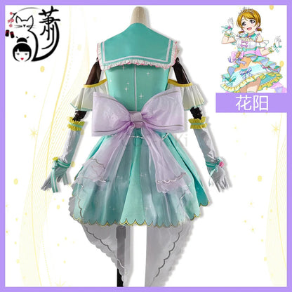 COS-KiKi Anime Lovelive Aqours Tojo Nozomi/Nishikino Maki All Members Fireworks Awakening Lolita Singing Suit Cosplay Costume SS69
