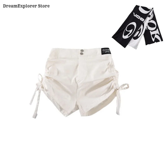 Hip Hop Girls Fashion Crop Top Street Dance Shorts Kids K-pop Streetwear Hot Pants Costume Children Jazz Girl Group Clothes Sets