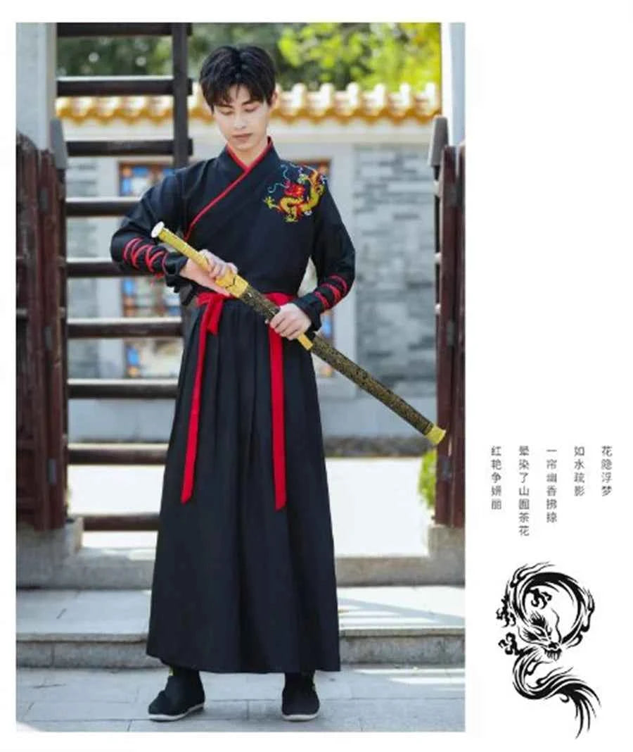 Japanese Vintage Kimono Samurai Cosplay Clothing Woman Man Chiinese Hanfu Crane Embroidery Cardigan Yukata Full Sleeve Retro