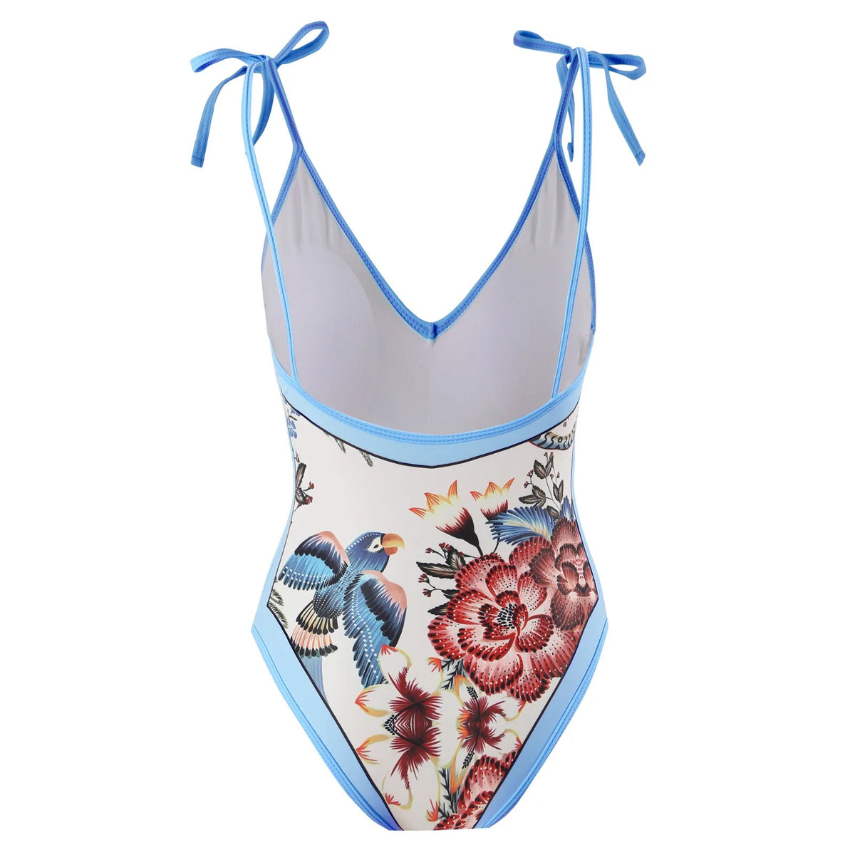 2023 New Arrival Push Up Women Bikini Set Floral Printed Ruffle Bikinis Strappy Bandage Swimwear Brazilian Biquini Bathing Suit SS69