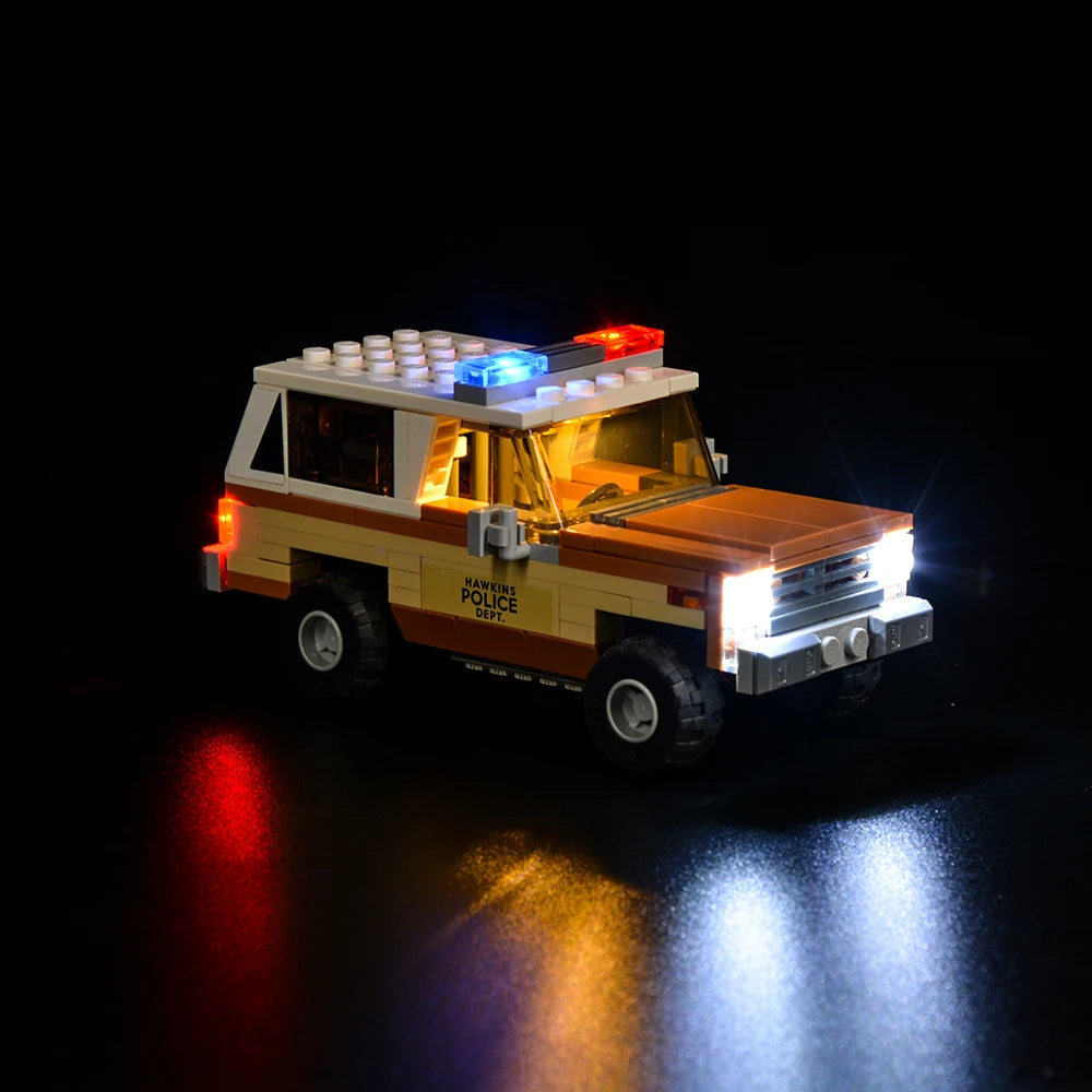 LED Light Kit For 75810 Stranger Things The Upside Down Compatible with 25010 Building Blocks Lighting Set Not Included Model SS69