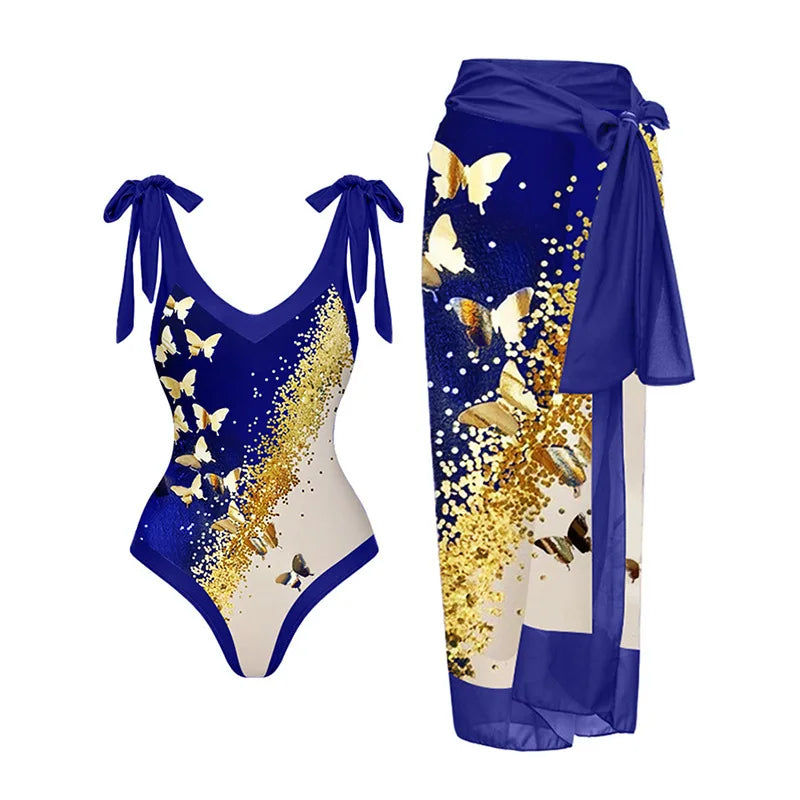 2023 New Arrival Push Up Women Bikini Set Floral Printed Ruffle Bikinis Strappy Bandage Swimwear Brazilian Biquini Bathing Suit SS69