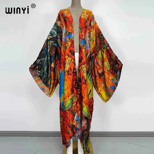 urope phocho  Africa tunic bikini sweet lady  boho Cardigan stitch Cocktail sexcy Boho Maxi Holiday Batwing Sleeve KIMONO mujer