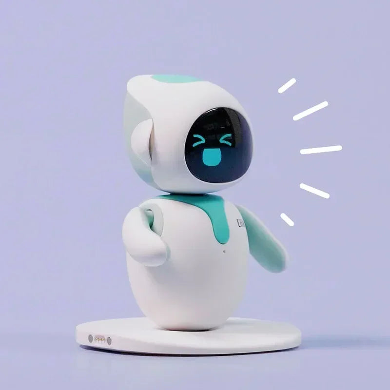Eilik Robot Emotional Interaction Smart Companion Pet Robot Electronic Creative Custom Desktop Companion Christmas Toys Gifts SS69 384.69 Blue Eilik