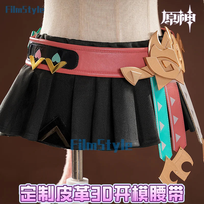 FilmStyle Genshin Impact Varesa Cosplay Costume Uniform Halloween Carnival Party Christmas Play Role Clothes Clothing for Women