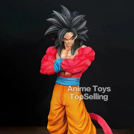 Anime Dragon Ball Figure Super Saiyan 4  Son Goku Statue PVC Collection Model Toys Gifts SS69
