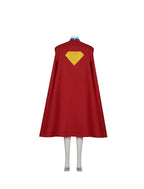 Supergirl Cosplay Costume Set with Cloak for Women