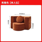 Living Room Sofas Vacuum Compression Sofa Pure Sponge Single Multifunctional Foldable Special Shaped Sofa Bed Furniture