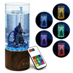 ZHUANGHUANC Alien Resin LED Lamp | Extraterrestrial Desk Decor