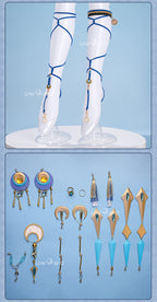 UWOWO Lauma Cosplay Collab Series: Genshin Imapct Lauma Cosplay Costume With Ears XS-2XL Halloween Costume