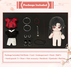 Anime Tian Guan Ci Fu Xie Lian Plush Doll TGCF Stuffed Toy Plushies Heaven Official’s Blessing Change Suit Dress Up Toy 20cm SS69