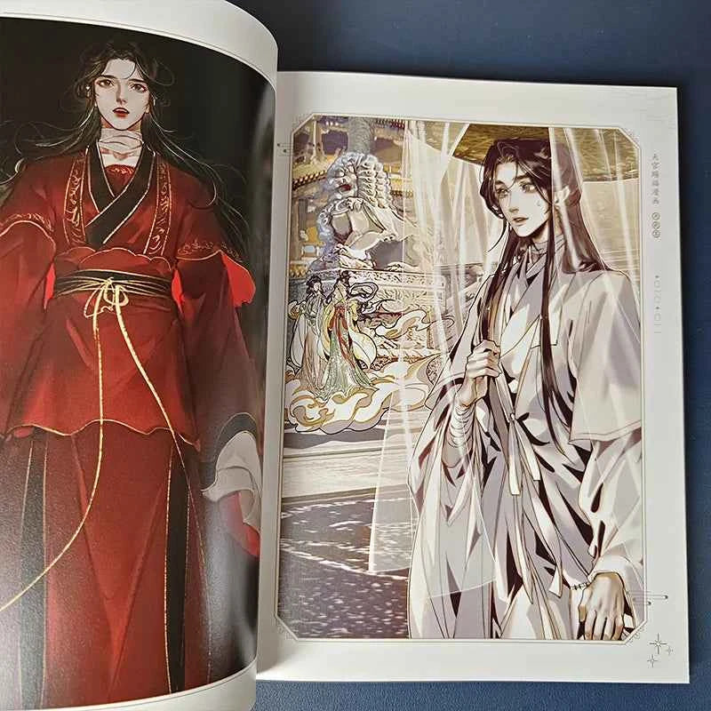 Heaven Official's Blessing Comic Collection Level Tian Guan Ci Fu Chinese Manhwa Special Edition Amazing Glimpse Collection