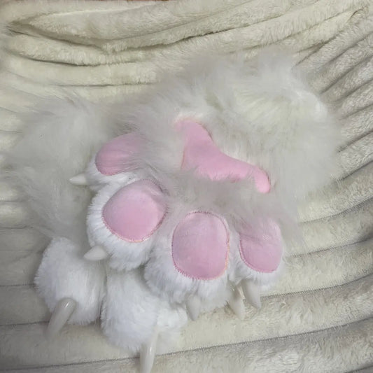 Daliclown Unisex Animal Kigurumi Fursuit Costume with Head Mask and Paws