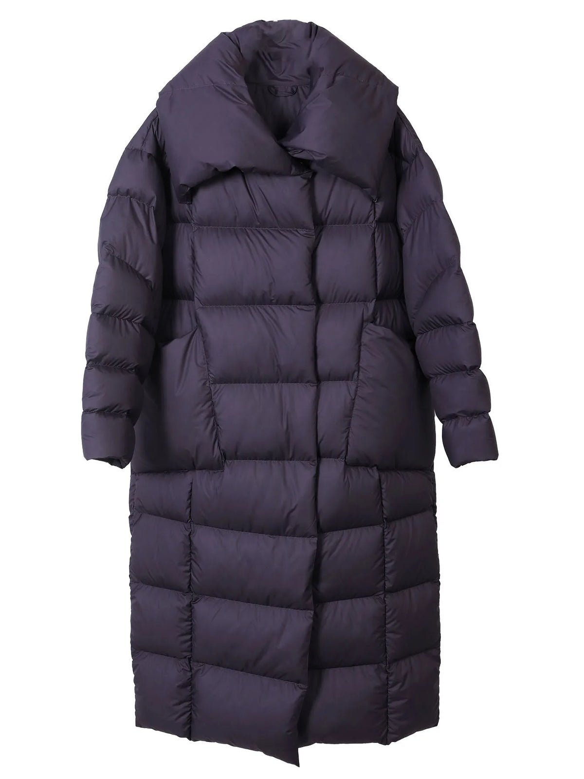 Maomaokong Super Thick 400g Filling White Duck Down Female Winter Women's Over-the-Knee Puffer Coat Luxury Down Jacket Warm