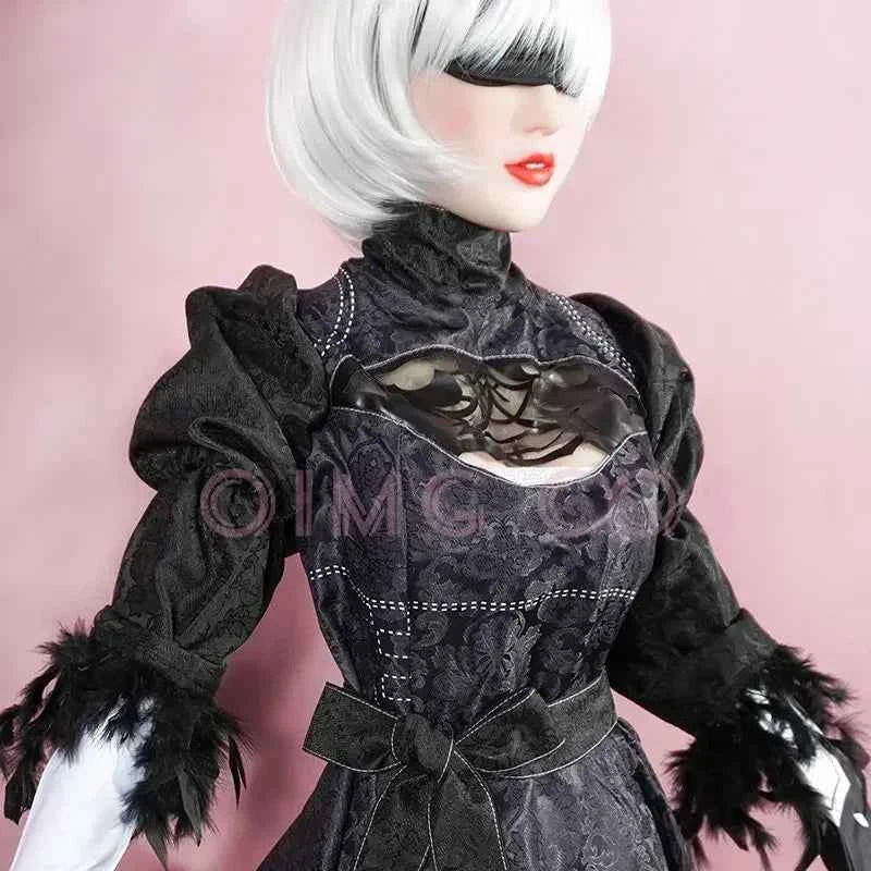 Nier Automata Cosplay Costume Yorha 2B sexy Outfit Games Suit Women Role Play Costumes Girls Hallo ween Party  Dress