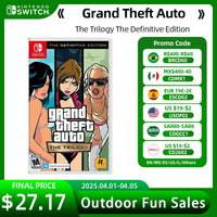 Grand Theft Auto GTA Nintendo Switch Game Deals The Trilogy Definitive Edition Original Physical Game Card for Switch OLED Lite SS69