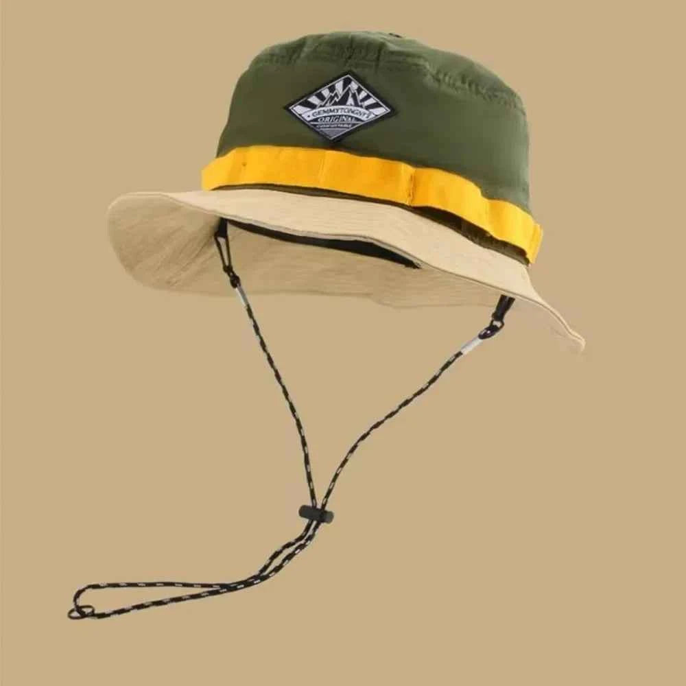 Leisure Vacation Fisherman Hat Japanese Quick-drying Basin Hat Packable Hat Summer Sun Hanging Bag Adjustable Visor Hat