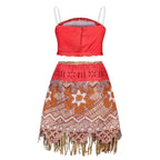 Disney Moana Princess Dress for Girls - Cosplay Costume