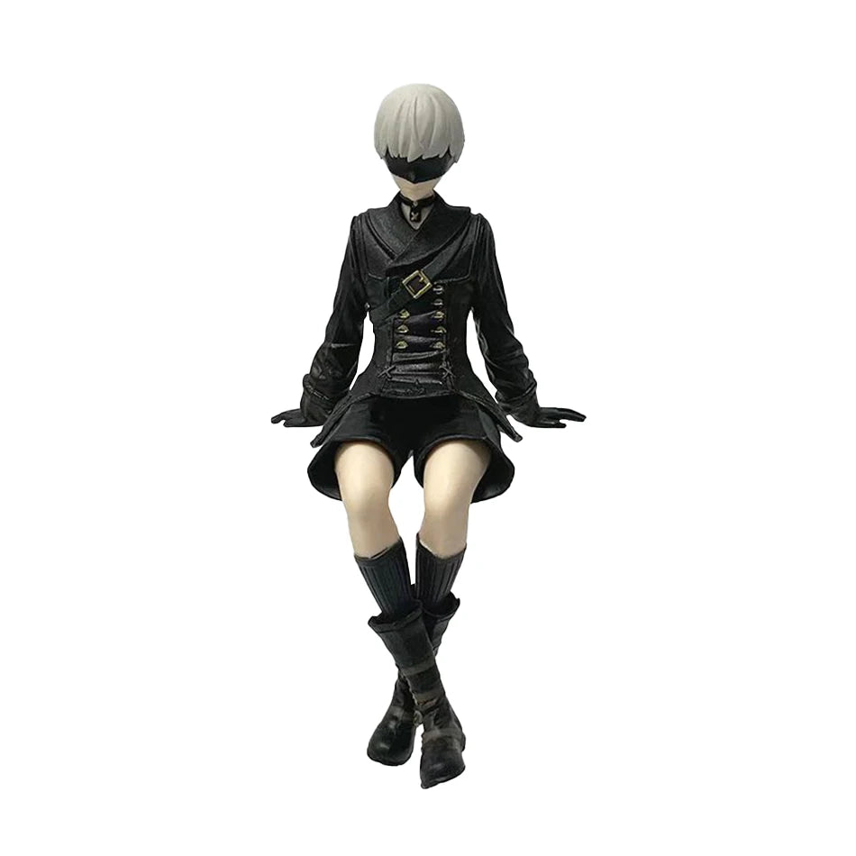 13-15CM NieR:Automata Yorha No. 2 Type B PVC Anime Action Figures Model Collection Ornament Anime Cartoon Model Toy Gift SS69 11.69 04-No box