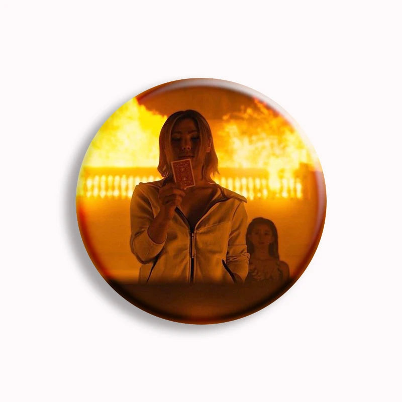 Hot Japan TV Alice in Borderland Soft Button Pin Chishiya Kuina Creative Game Over Brooch Badge Bag Decor Jewelry Fans Collect SS69 6.69 22 / 44mm(1.7in)