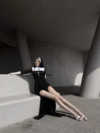 Halloween Cute Female Anime Nun Costume Role Play Performance Clothes Sexy Ladies Performance Fancy Dress Sister Costume New