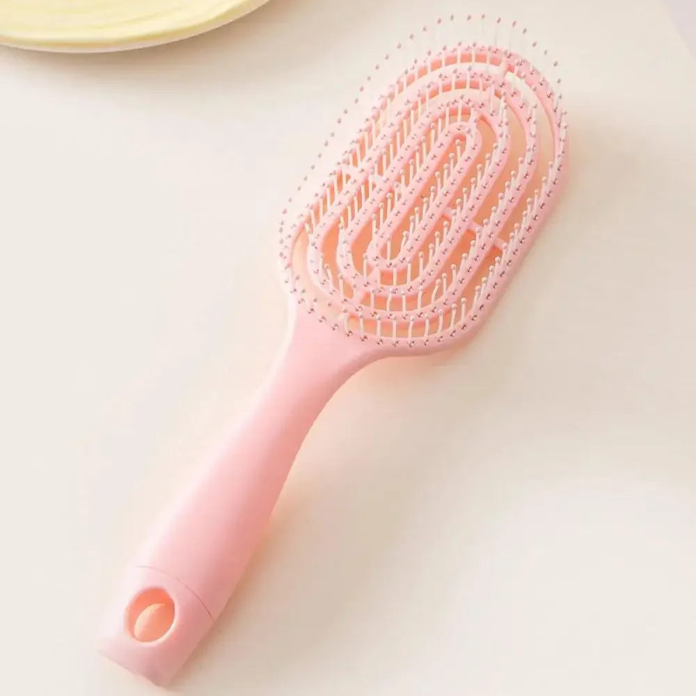 Tangled Hollow Out Massage Comb Detangling Hair Brush Wet Curly Brushes Girl Women Hairs Styling Tools Hair Care Accessories SS69