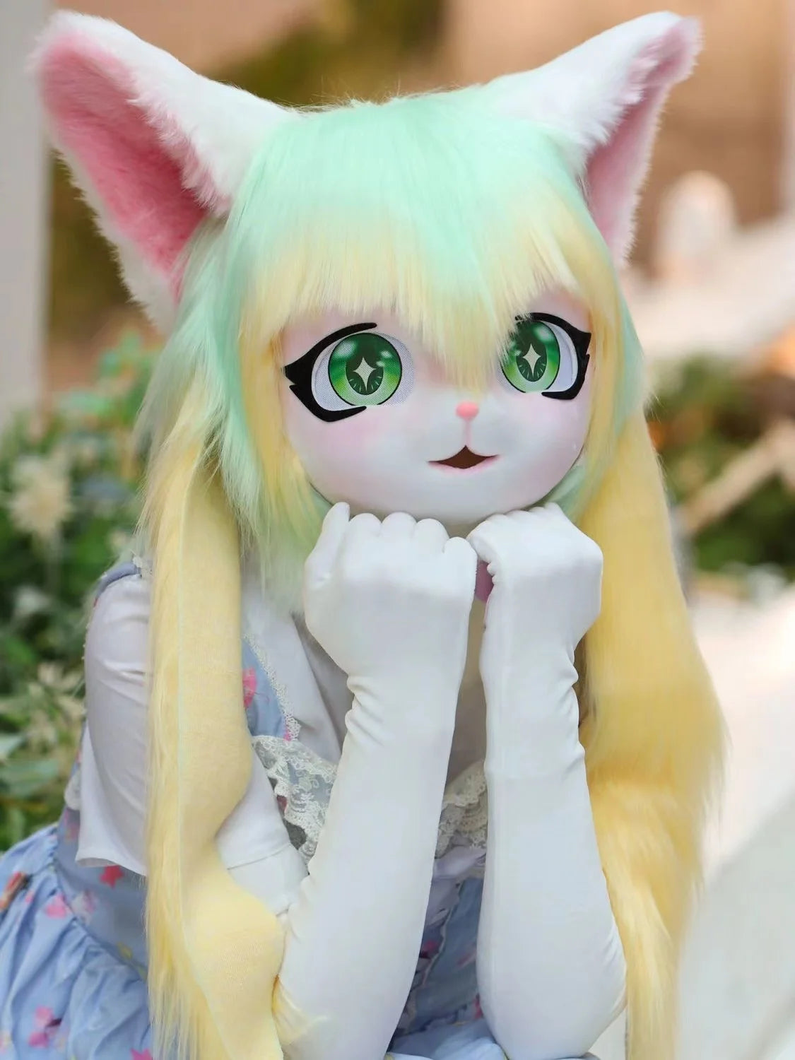 Daliclown Unisex Animal Kigurumi Fursuit Costume with Head & Paws