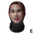 Breathable Mesh Full Face Mask for Cosplay & Parties