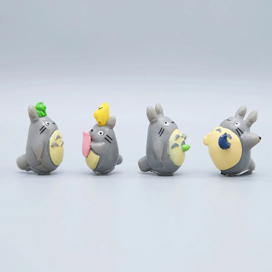 Totoro Mini Figure PVC 1-3cm Anime Micro Landscape Ornament