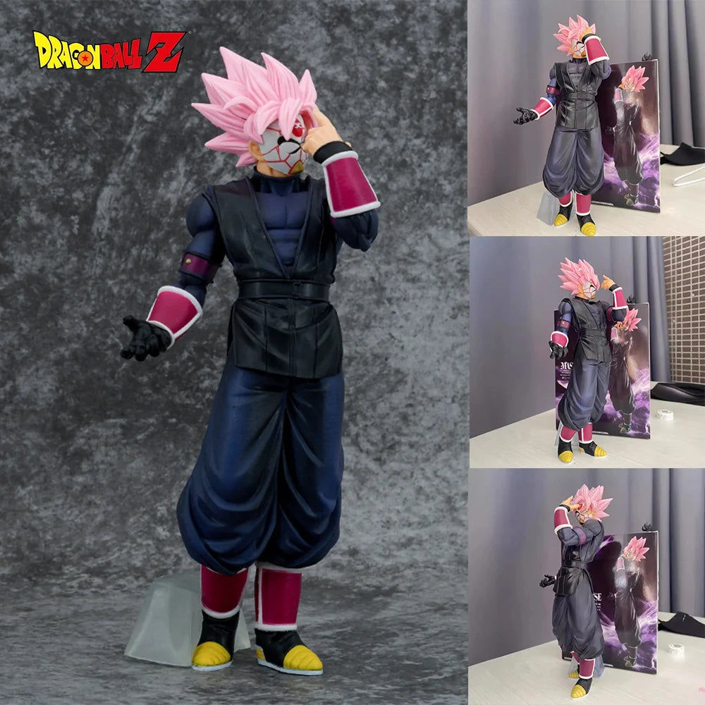 25cm Dragon Ball Zamasu Black Goku Action Figure PVC Figurine GK Statue Collection Model DecorationToys Children Birthday Gifts SS69